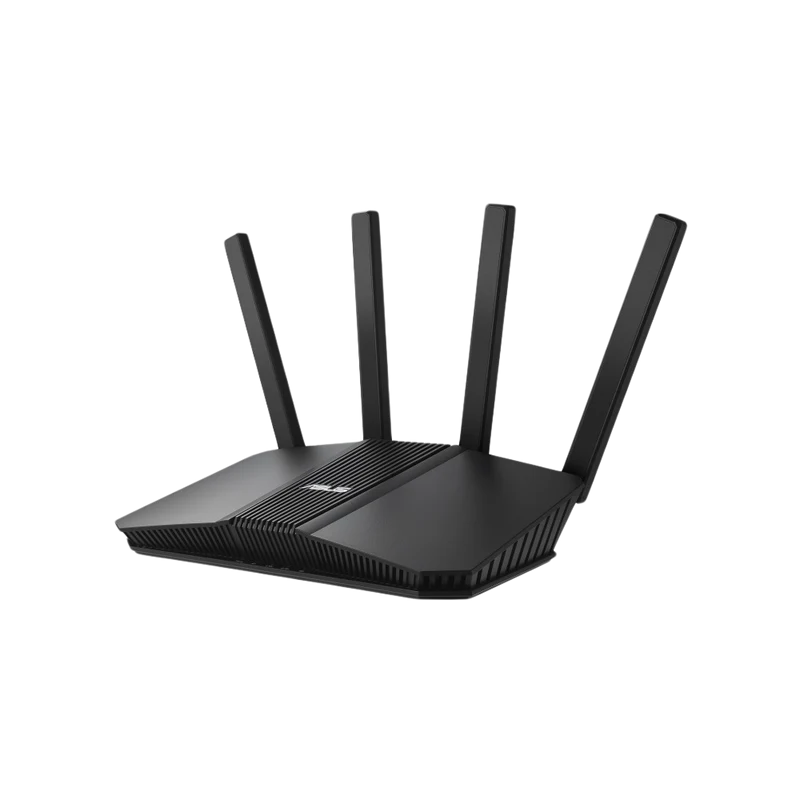 راوتر أسوس RT-BE58U، بتقنية 4K-QAM، وMLO، واكتشاف آي، بمنفذ 2.5G WAN/LAN، باللون الأسود