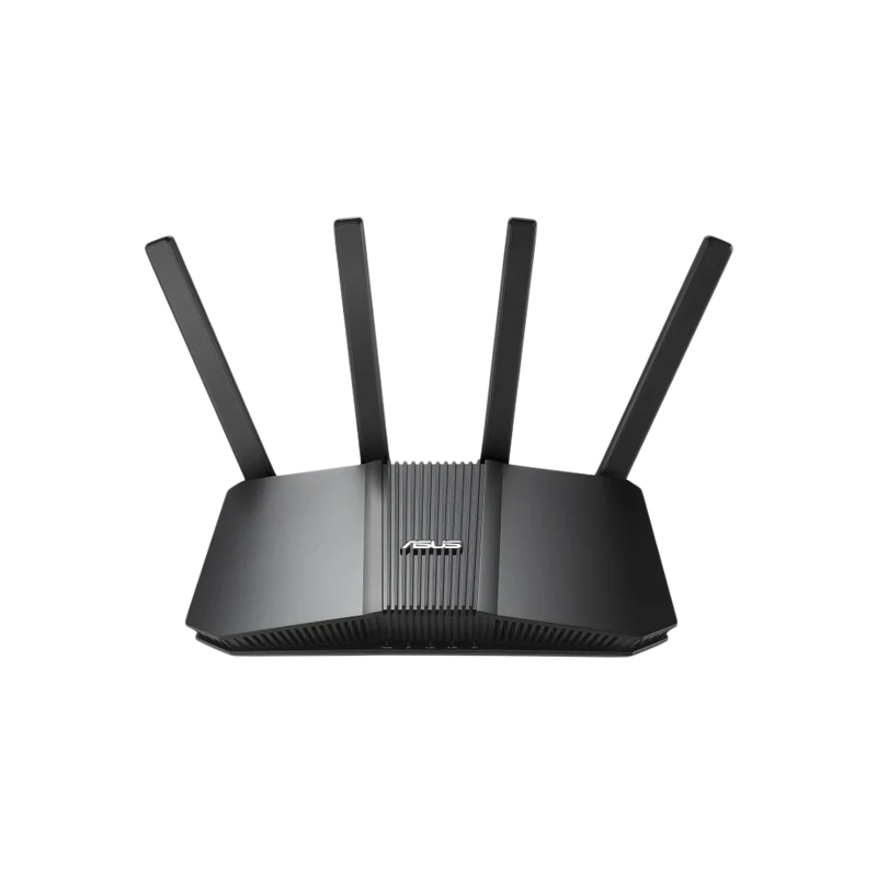 راوتر أسوس RT-BE58U، بتقنية 4K-QAM، وMLO، واكتشاف آي، بمنفذ 2.5G WAN/LAN، باللون الأسود