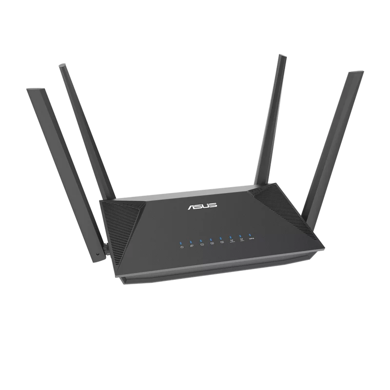 ASUS RT-AX52 Pro (AX3000) Dual Band WiFi 6 Extendable Router - Black