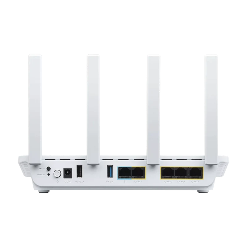 نقطة وصول أسوس إكسبيرت واي فاي EBR63 AX3000 ثنائية النطاق مع راوتر - واي فاي 6 / أبيض