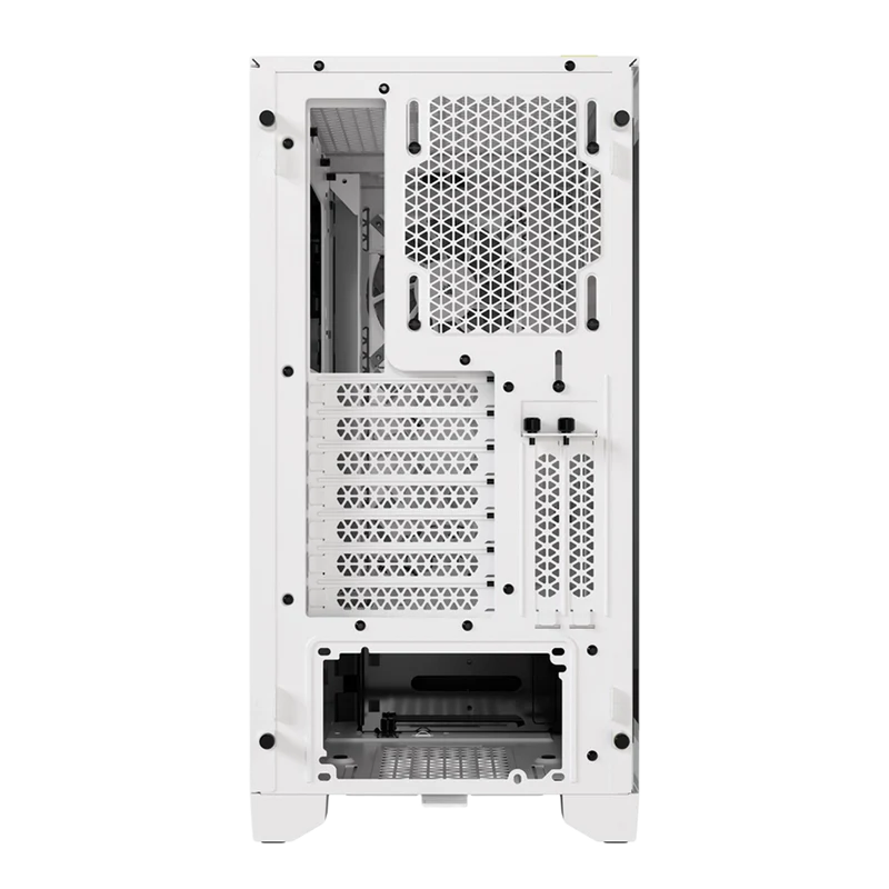 حافظة كمبيوتر كورسير 4000D RGB Airflow، باللون الأبيض