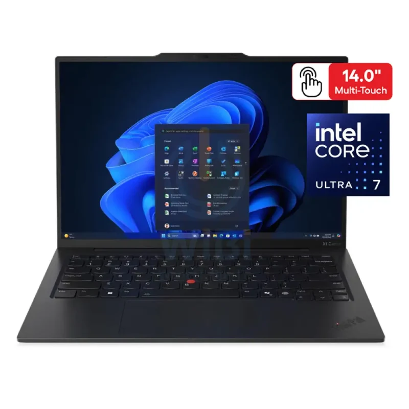 Lenovo ThinkPad X1 Carbon Gen 13 Aura Edition Copilot+ PC - 14" WUXGA Multi-Touch / Ultra 7 258V / 32GB / 1TB (NVMe PCIe5.0 M.2 SSD) / AI Boost Up to 47 TOPS / Win 11 Pro / 3YW / Arabic/English / Black - Laptop