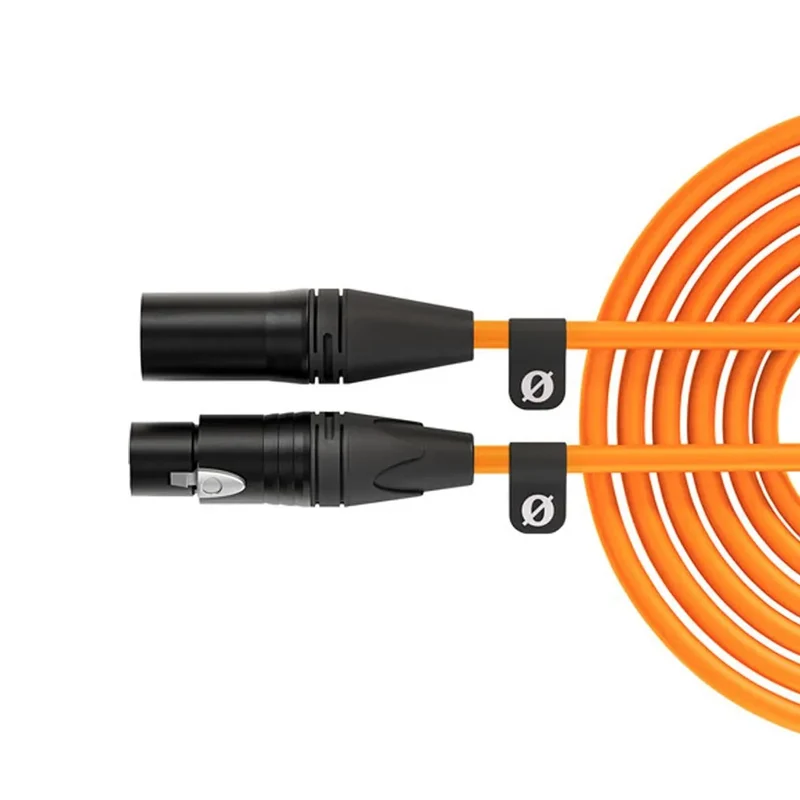 كابل XLR رود XLR-6 بريميوم بطول 6 أمتار - برتقالي