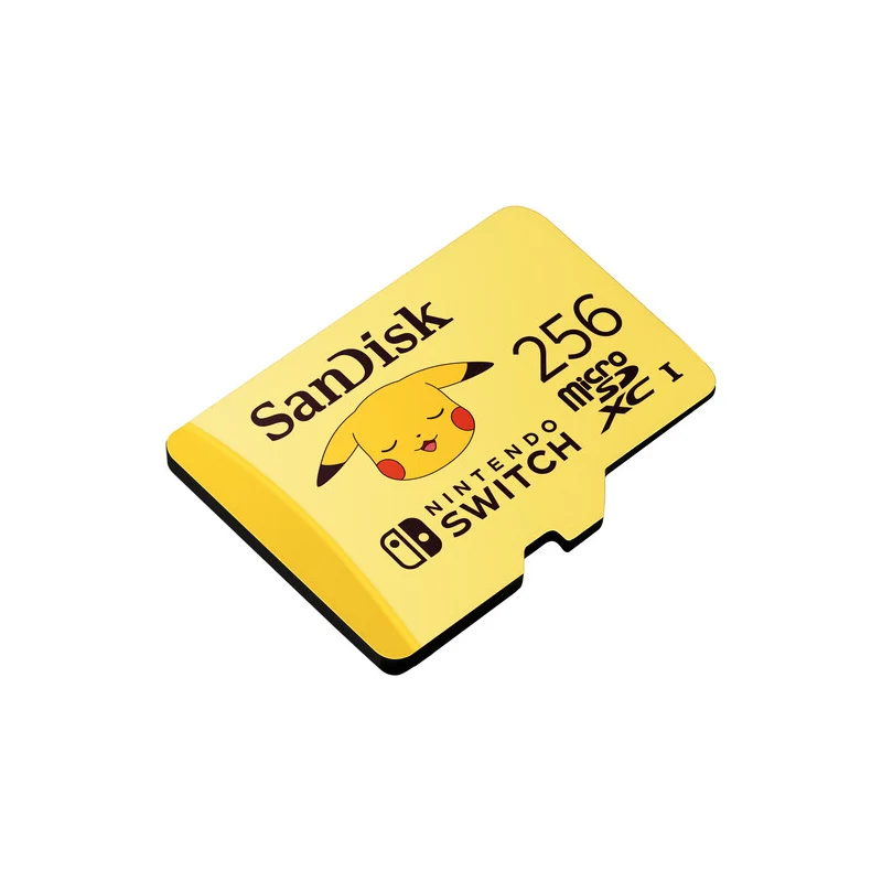 بطاقة ذاكرة microSD سانديسك بوكيمون - 256 جيجابايت / سرعة تصل إلى 100 ميجابايت/ثانية