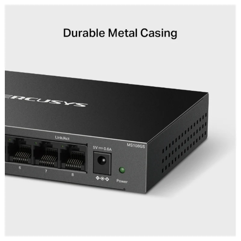 Mercusys MS108GS 8-Port Gigabit Desktop Switch