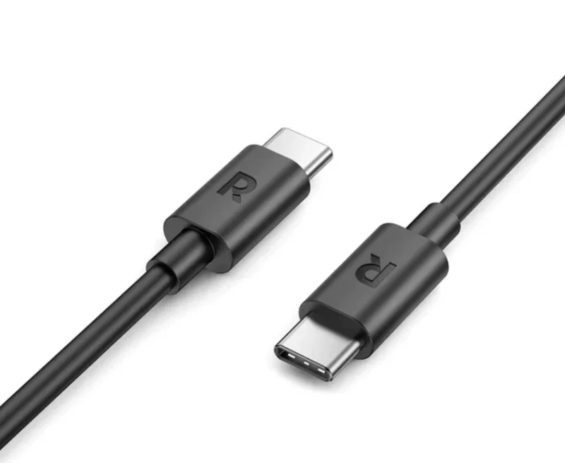 RAVPower RP-PC1057 Wall Charger with Cable - 20W / USB-C / Black