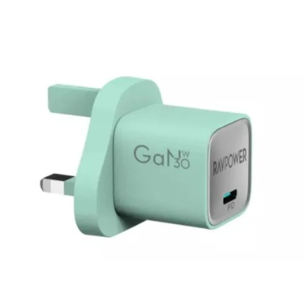 RAVPower RP-PC1056 Mini GaN Charger - 30W / Type-C / Green