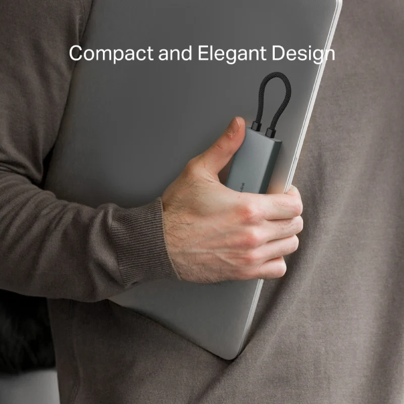 موزع تي بي لينك (UH7020C) ‏USB تايب سي 7 في 1 - HDMI / USB-C / USB 3.0 / Micro SD / SD