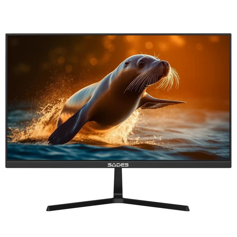 شاشة ألعاب سادس AU-Sealion SA-F03F24 V2، مقاس 24 بوصة، FHD، تردد تحديث 260 هرتز، زمن استجابة 0.5 مللي ثانية، مسطحة، HDMI 2.1، ديسبلاي بورت 1.4، مخرج صوت، باللون الأسود