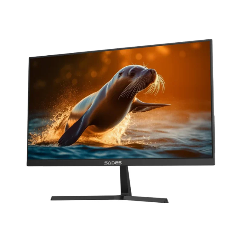 شاشة ألعاب سادس AU-Sealion SA-F03F24 V2، مقاس 24 بوصة، FHD، تردد تحديث 260 هرتز، زمن استجابة 0.5 مللي ثانية، مسطحة، HDMI 2.1، ديسبلاي بورت 1.4، مخرج صوت، باللون الأسود
