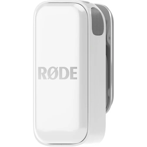 ميكروفون لاسلكي فائق الصغر رود وايرلس مايكرو لشخصين / USB-C - أبيض