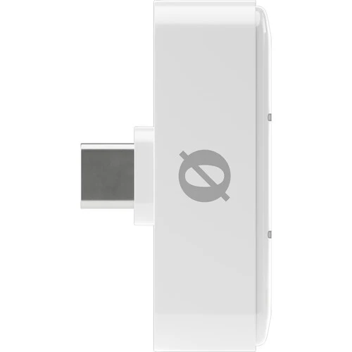 ميكروفون لاسلكي فائق الصغر رود وايرلس مايكرو لشخصين / USB-C - أبيض