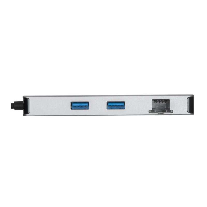محطة إرساء تارجوس، HDMI/يو إس بي-A/يو إس بي-C/LAN/بطاقة SD، بقدرة 100 واط، باللون الفضي