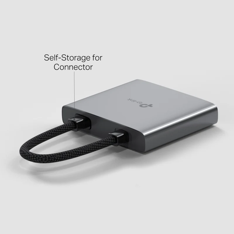 موزع تي بي-لينك UH3020C يو إس بي-C، 3 في 1، HDMI، PD بقدرة 100 واط، يو إس بي-A