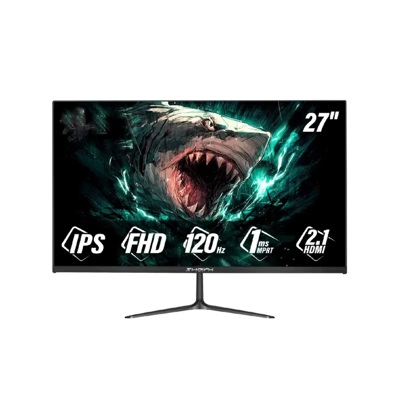 شاشة ألعاب شاركس B27F120I BITE مقاس 27 بوصة بدقة FHD - زمن استجابة 1 مللي ثانية / معدل تحديث 120 هرتز / منفذ HDMI 2.1