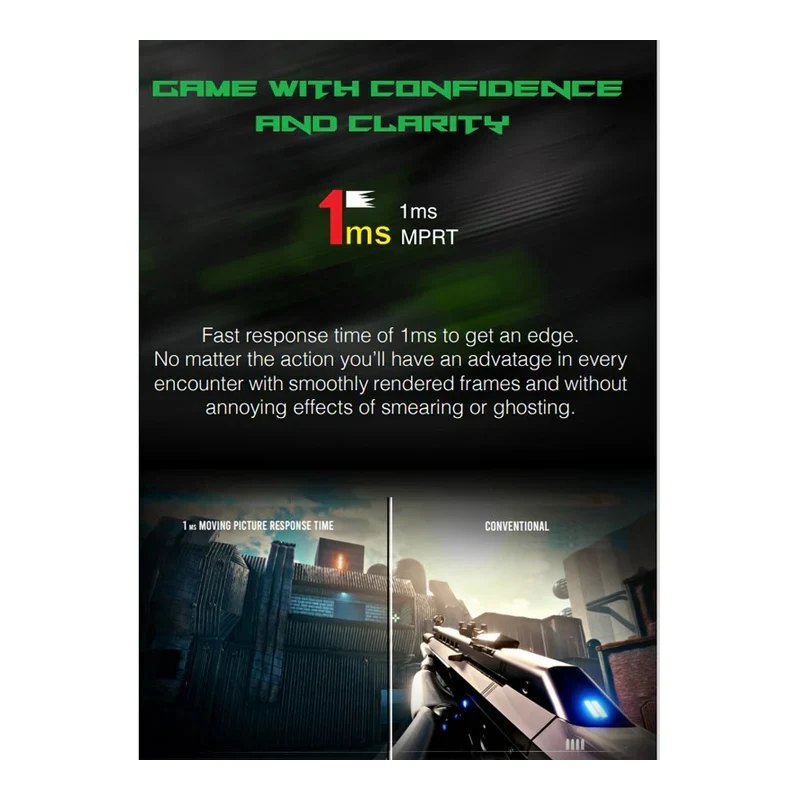 SHARX QUEST Gaming Suitcase - 24" QHD / 1ms / 165Hz / HDMI / USB-A / USB-C - Gaming Monitor