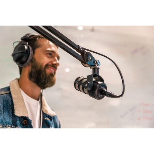 ميكروفون ديناميكي للبودكاست رود بود مايك - أسود