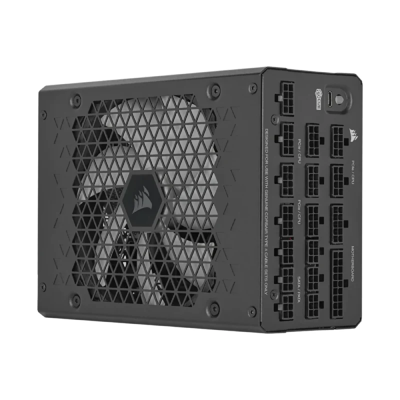 CORSAIR HX1200i Fully Modular Ultra-Low Noise Platinum ATX 1200W Power Supply (UK) - Black