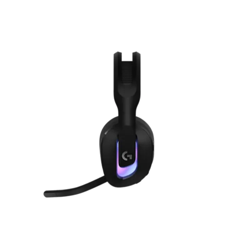 سماعة ألعاب لوجيتك G522 لايت سبيد لاسلكية بإضاءة LIGHTSYNC RGB - بلوتوث 5.3 / أسود