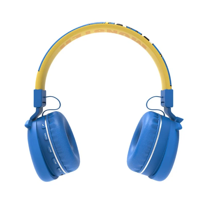 MAESTRO Jelly Monsters wireless headphone for Kids - Bluetooth / Blue Monster