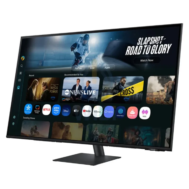 شاشة ذكية سامسونج حجم 43 بوصة M7 M70F - حجم 43.0 بوصة 4K UHD / 4 مللي ثانية / 60 هرتز / واي فاي / بلوتوث / HDMI 2.0/USB-C