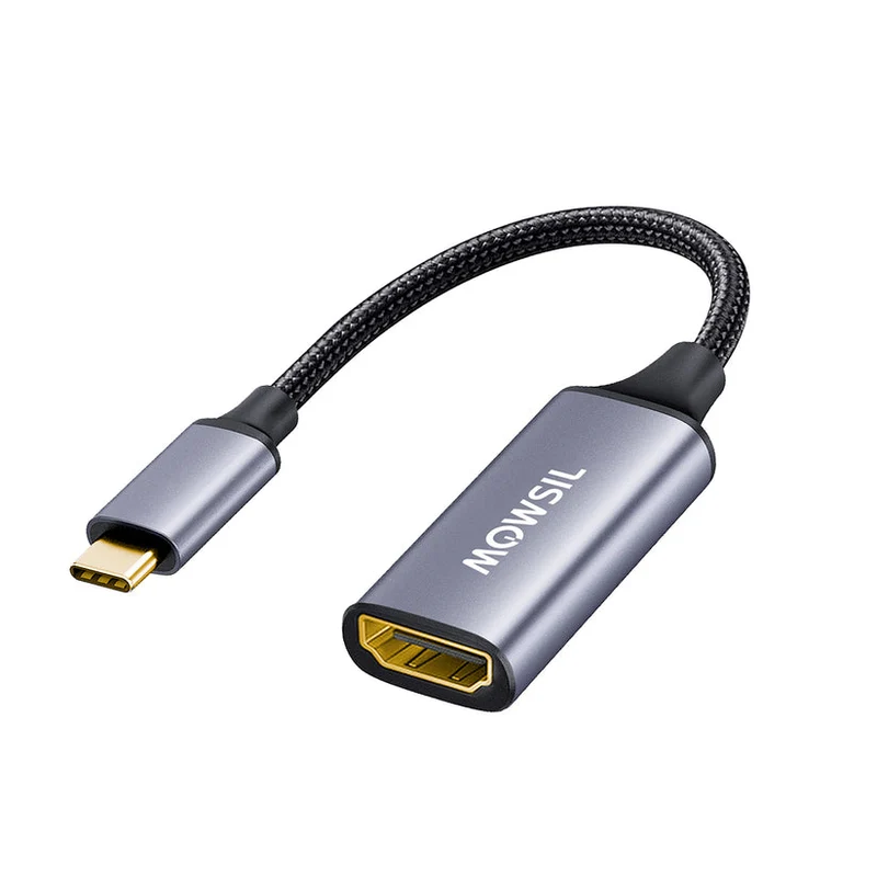 Mowsil USB-C to HDMI Adapter - 4K / Space Gray