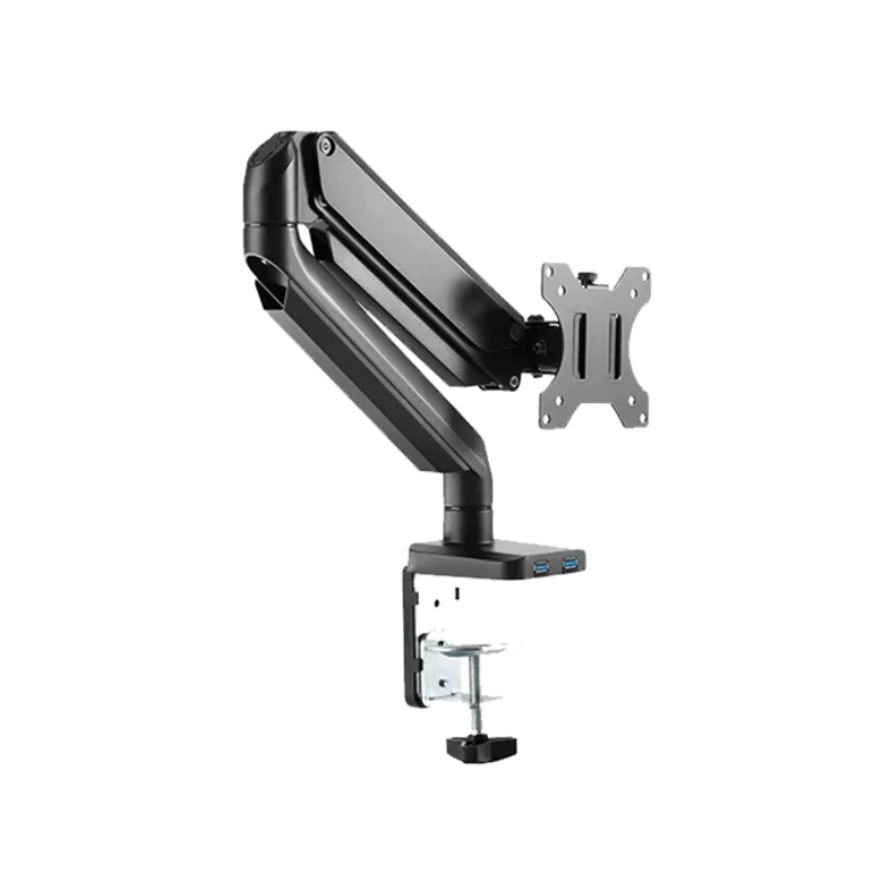 Twisted Minds Single Monitor Aluminum Slim Mechanical Spring USB Monitor Arm TM-26-C06