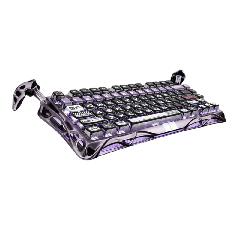 GravaStar Mercury V75 Pro 75% Hall Effect Magnetic Switch Gaming - Iron Purple