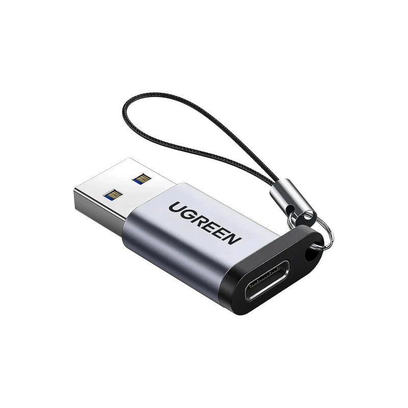 محول يو جرين من USB-A 3.0 إلى USB-C (رمادي) 50533-US276