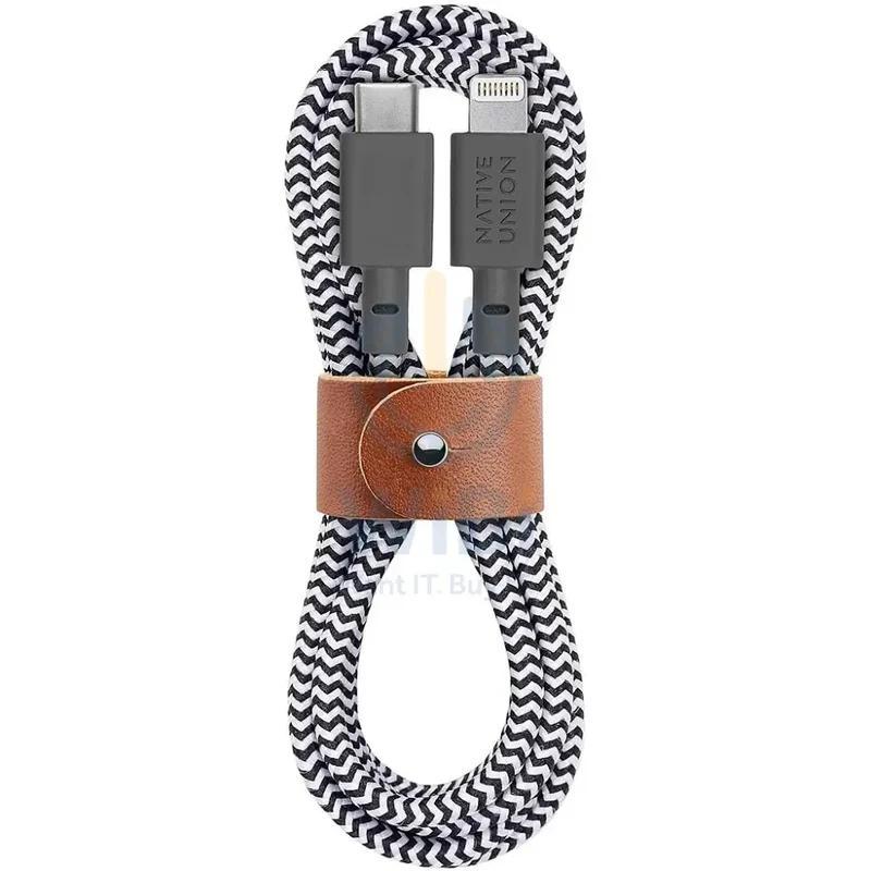 Native Union Belt Cable USB-C to Lightning 1.2M - Zebra