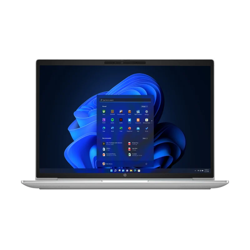 لابتوب إتش بي برو بوك 4 G1i AI PC، مقاس 14 بوصة، WUXGA، ألترا 7 255U، ذاكرة وصول عشوائي 16 جيجابايت، قرص SSD NVMe M.2 بسعة 512 جيجابايت، Win 11 Pro، مفاتيح إنجليزية/عربية، ضمان سنة واحدة، بايك سيلفر