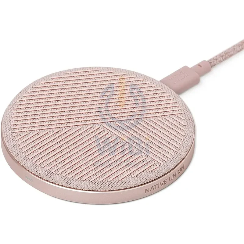 Native Union Drop Wireless Charger Fabric - Rose