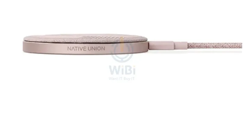 Native Union Drop Wireless Charger Fabric - Rose