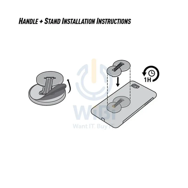 NiteIze FlipOut® Handle + Stand - Stainless
