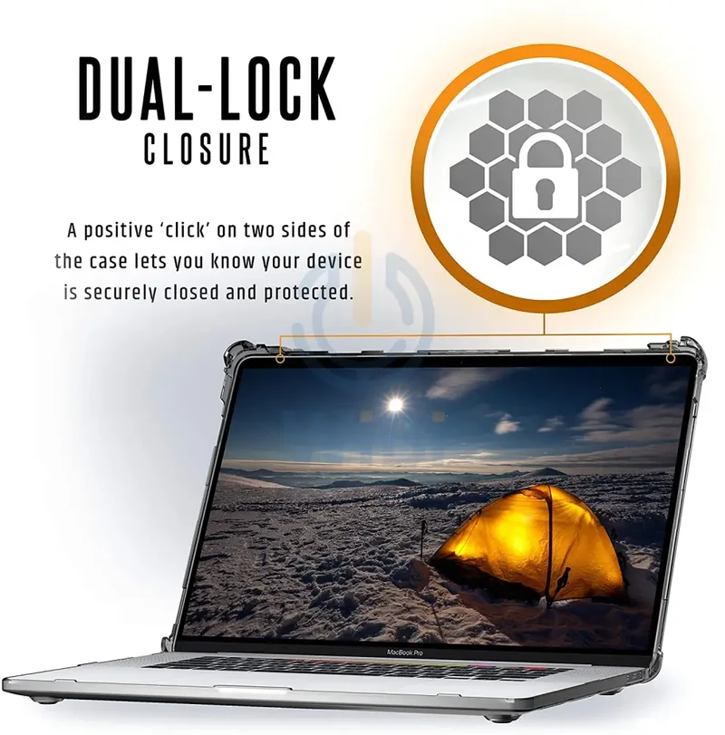 UAG MacBook Pro 16" (2019-2020) Plyo Case - Ice