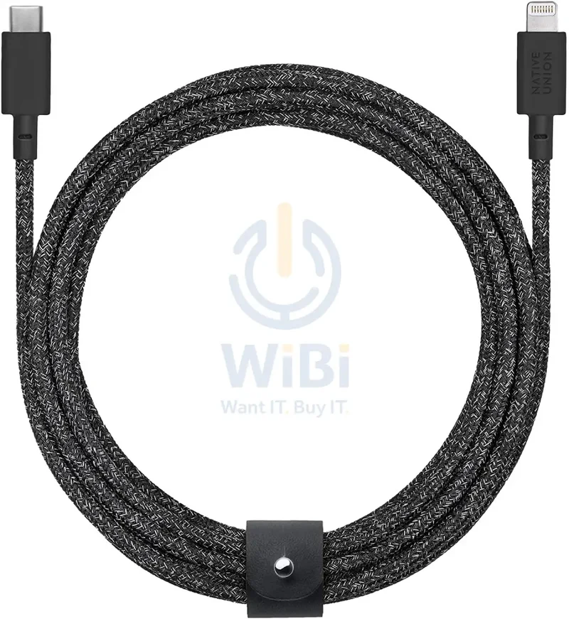 Native Union Belt Cable XL USB-C to Lightning 3M - Cosmos