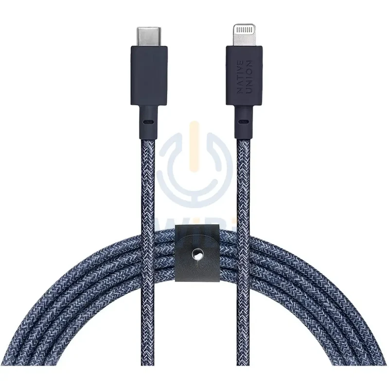 Native Union Belt Cable XL USB-C to Lightning 3M - Indigo