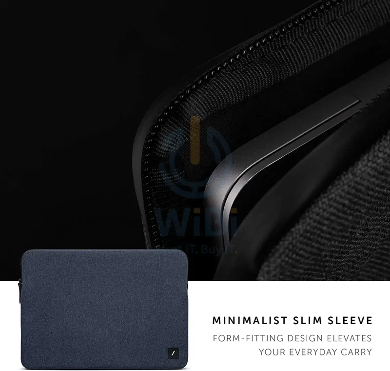Native Union Stow Lite Sleeve For MacBook Pro 15"/16"/16" m1 - Indigo