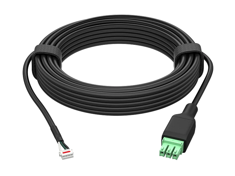 HP HP Poly Studio A2 Black Cable for Table Mic Input JST to Male Phoenix Connector - 6M / Black