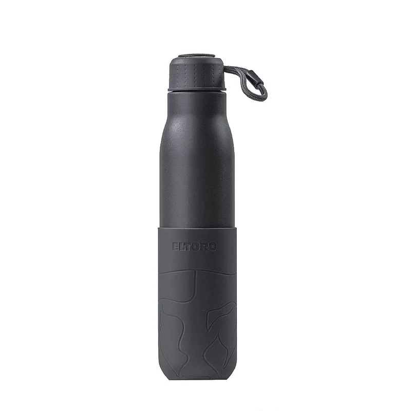 Eltoro Stainless Steel Bottle with Sleeve - 750ML / Gray