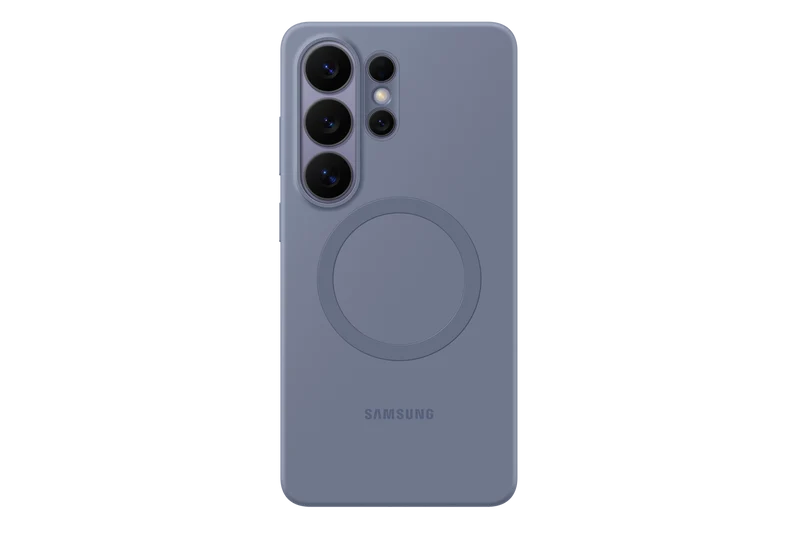 Samsung Galaxy S26 Ultra Silicone Magnet Case - Blue Violet
