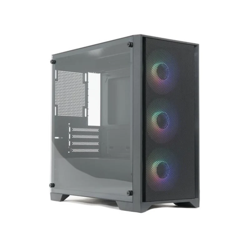 كمبيوتر شخصي كستمايز، بمعالج i7-14700F، وذاكرة وصول عشوائي 32 جيجابايت، وSSD NVMe M.2 بسعة 512 جيجابايت، وبطاقة GeForce RTX 5060 بسعة 8 جيجابايت، نظام DOS (بدون نظام تشغيل)، وحافظة G برو بريميوم مايكرو