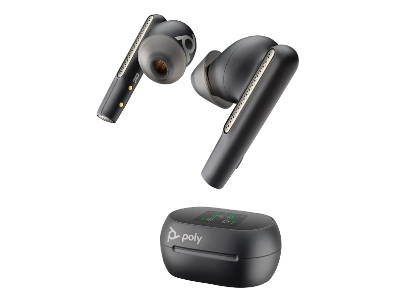 HP HP Poly Voyager Free 60+ UC M Earbuds - BT700 USB-A Adapter / Touchscreen Charge Case