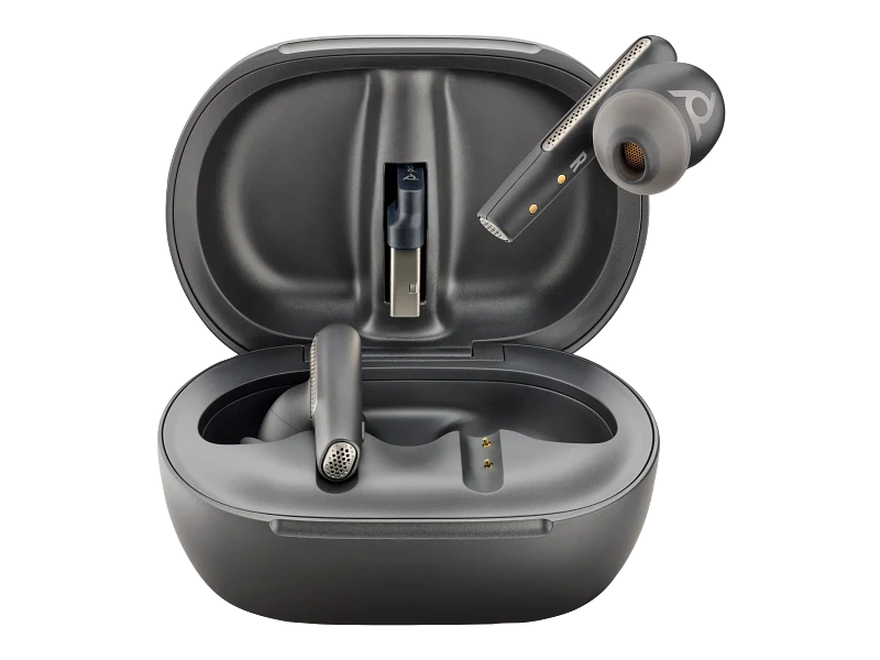 HP HP Poly Voyager Free 60+ UC M Earbuds - BT700 USB-A Adapter / Touchscreen Charge Case