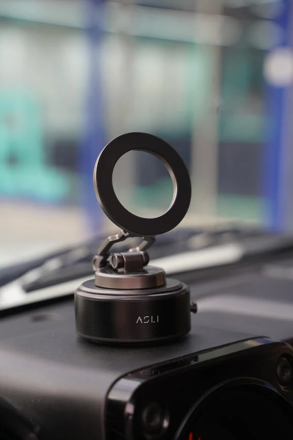 Asli Supravox X1 Vacuum Suction Cup 360 Adjustable Phone Mount - Black