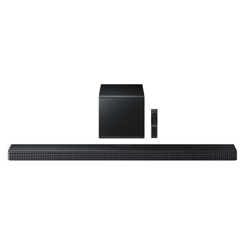 ساوند بار سامسونج HW-QS700F/ZN، بقنوات 3.1.2، بقدرة 38 واط، بلوتوث، واي فاي، باللون الأسود