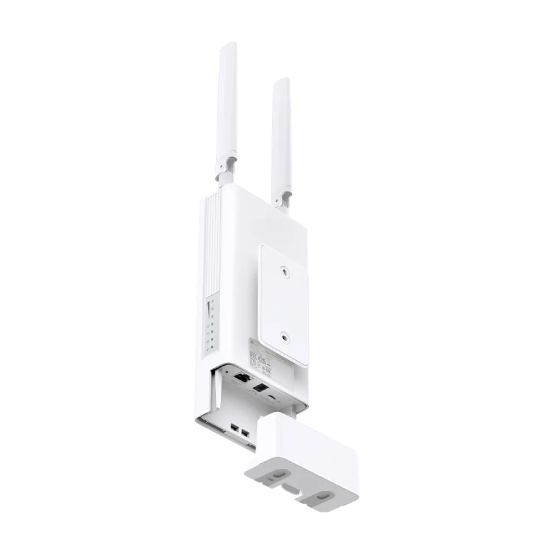 راوتر واي فاي خارجي 4G تي بي-لينك TL-MR100-Outdoor، بسرعة 300 ميجابت في الثانية، بتردد 2.4 جيجاهرتز، بسرعة 300 ميجابت في الثانية، LAN، WAN