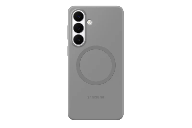 Samsung Galaxy S26 Plus Silicone Magnet Case - Gray