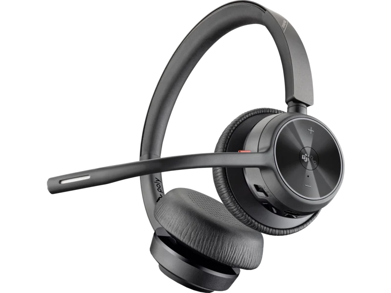 HP HP Poly Voyager 4320 Microsoft Teams Certified Headset - On-Ear / USB-C / BT700 Dongle