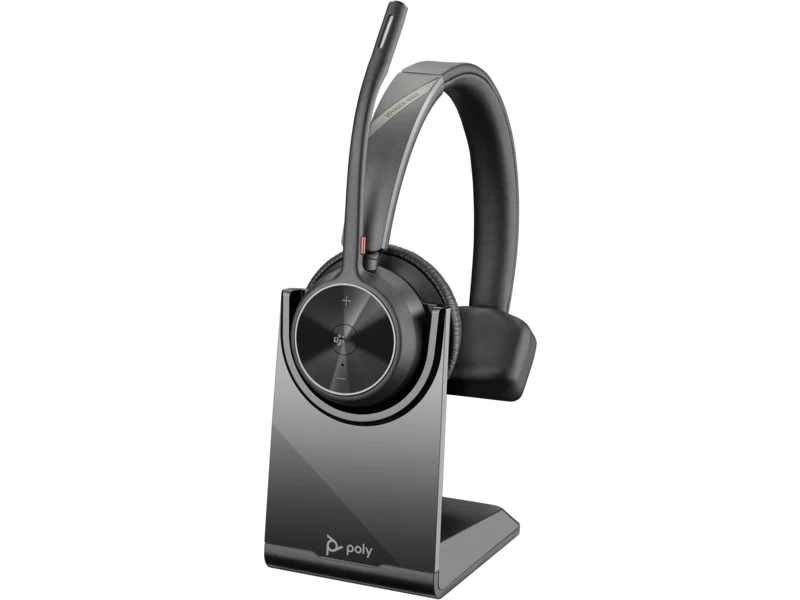 HP HP Poly Voyager 4310-M Microsoft Teams Certified Headset - Monoaural / USB-C / BT700 Dongle / Charging Stand